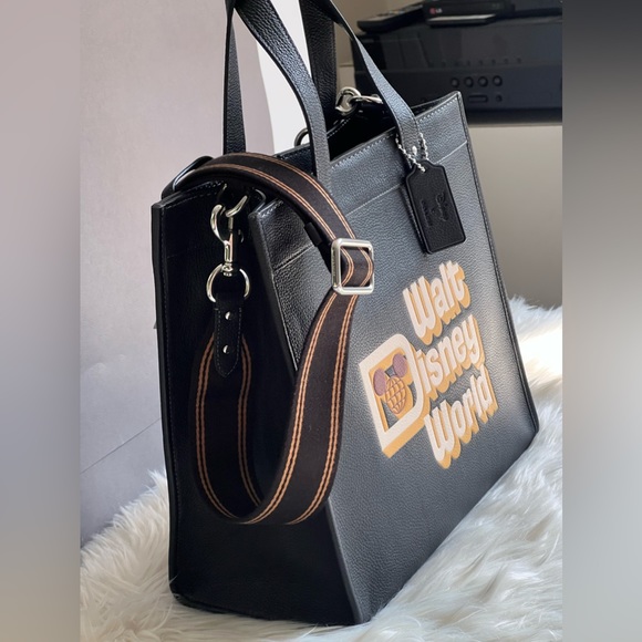 C8551- Disney X Coach Field Tote with Walt Disney World Motif - Picture 3 of 13